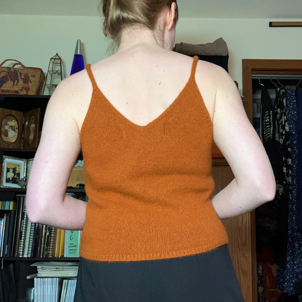 Code x Mode Angora Rabbit Knit Tank - Picture 3 of 7